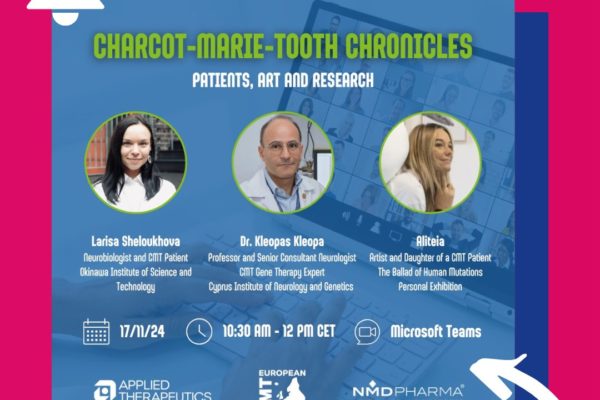 THIS SUNDAY!  Join the 2nd Session of the Charcot-Marie-Tooth Chronicles Webinar Series